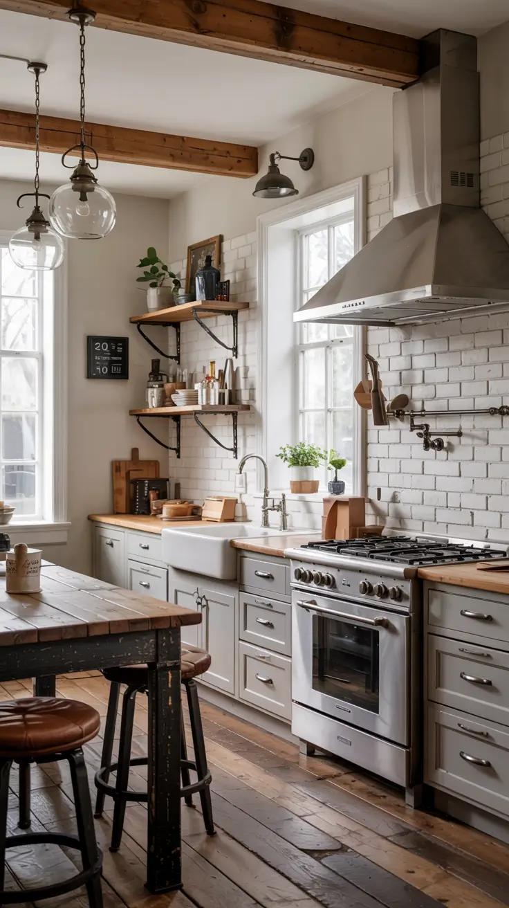 Farmhouse Kitchen Ideas 2026 — Cozy, Rustic & Modern Inspiration