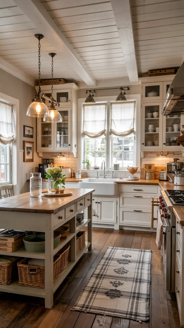 Farmhouse Kitchen Ideas 2026 — Cozy, Rustic & Modern Inspiration