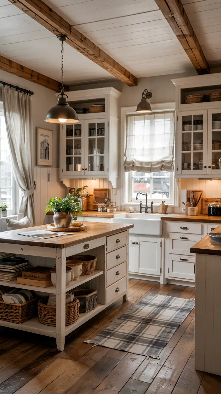 Farmhouse Kitchen Ideas 2026 — Cozy, Rustic & Modern Inspiration