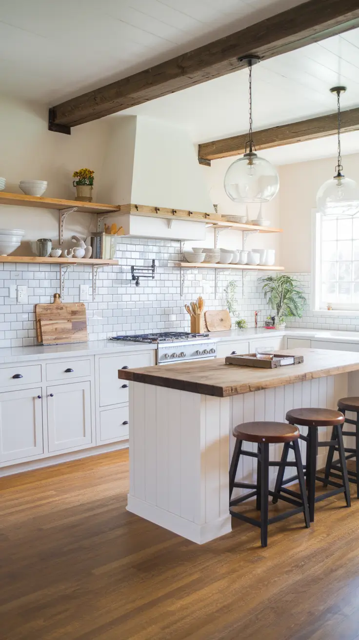Farmhouse Kitchen Ideas 2026 — Cozy, Rustic & Modern Inspiration