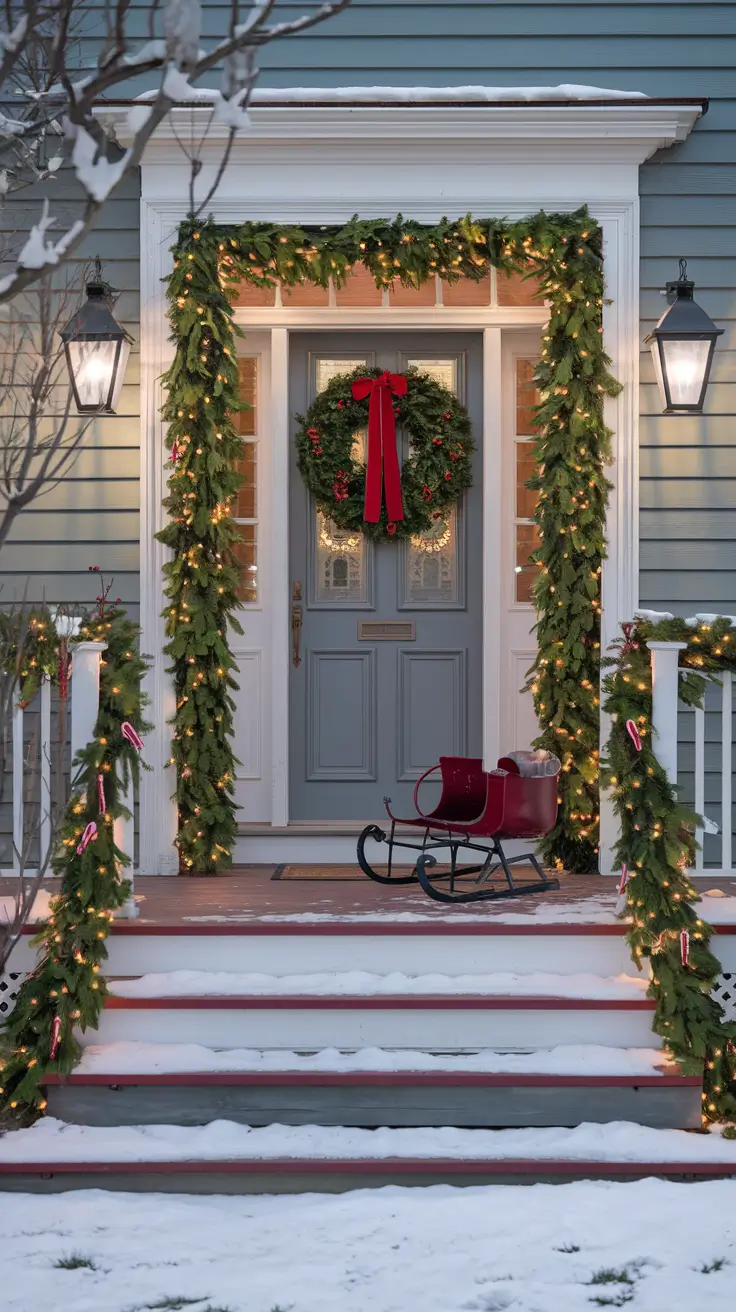Front Porch Christmas Decor Ideas 2026 — Cozy, Rustic & DIY Inspiration