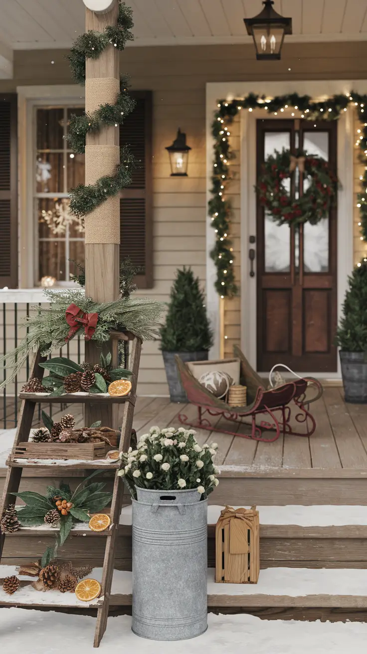 Front Porch Christmas Decor Ideas 2026 — Cozy, Rustic & DIY Inspiration