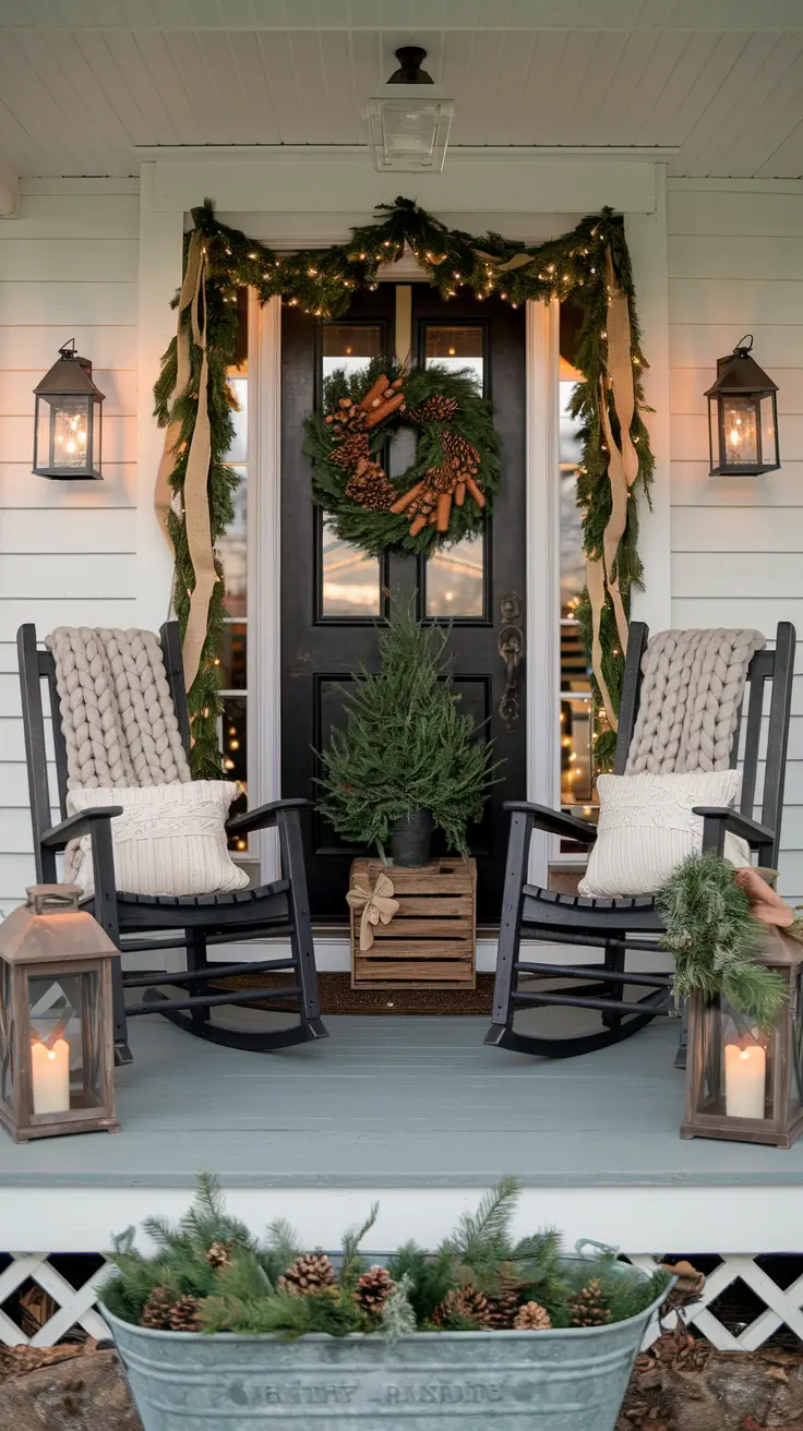 Front Porch Christmas Decor Ideas 2026 — Cozy, Rustic & DIY Inspiration