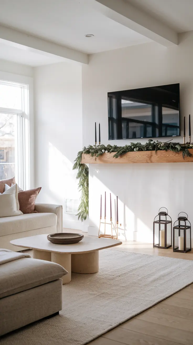 Mantle Xmas Decorations Ideas 2026: Modern, Vintage & Cozy Fireplace Inspiration