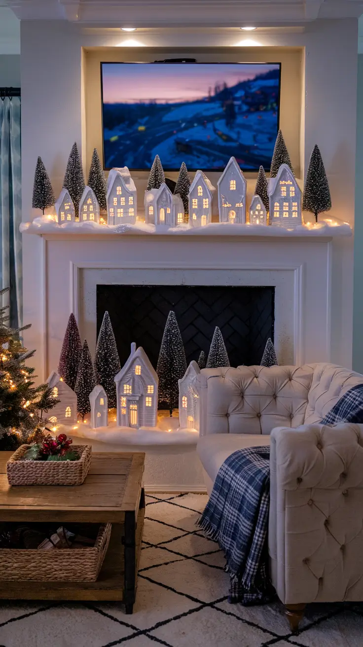 Mantle Xmas Decorations Ideas 2026: Modern, Vintage & Cozy Fireplace Inspiration