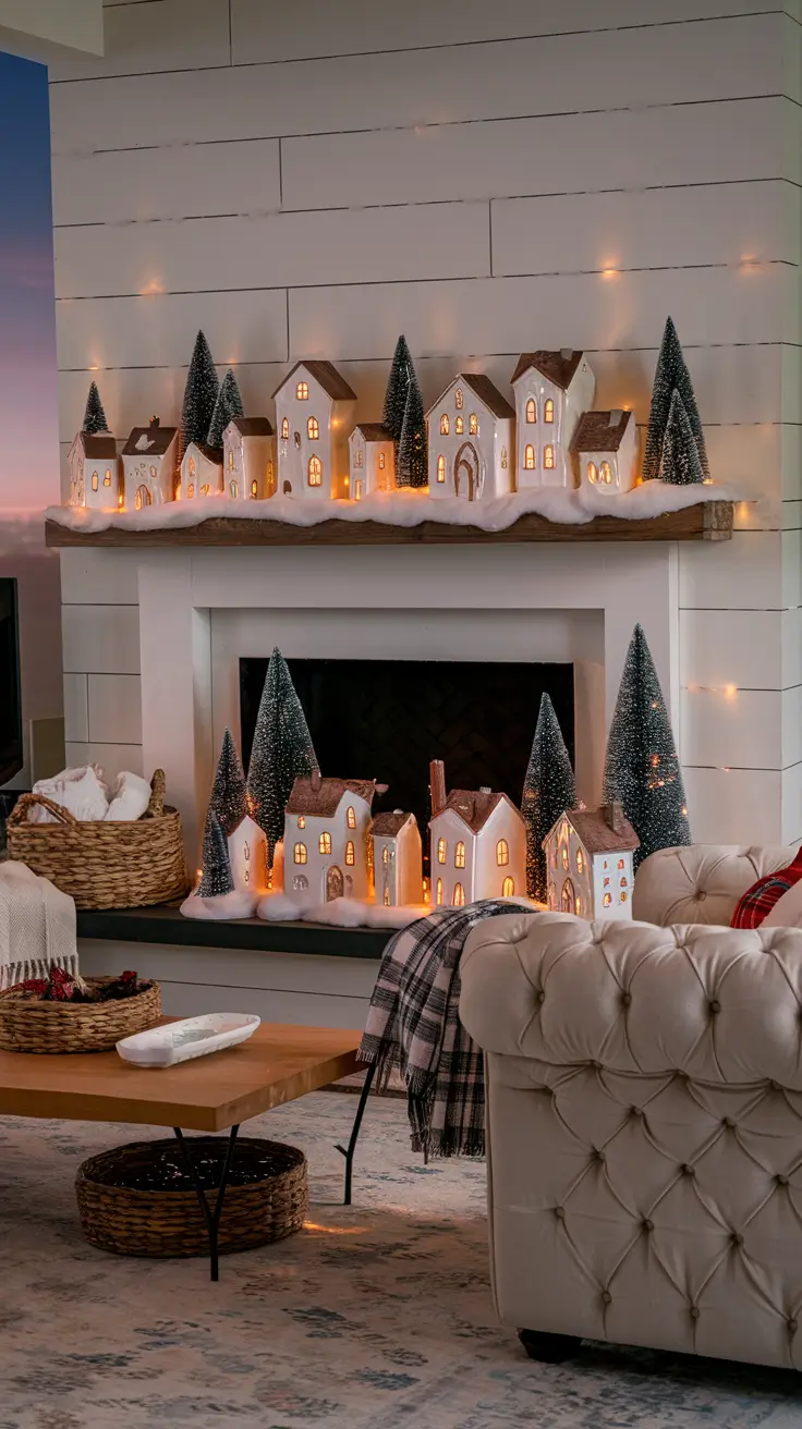 Mantle Xmas Decorations Ideas 2026: Modern, Vintage & Cozy Fireplace Inspiration