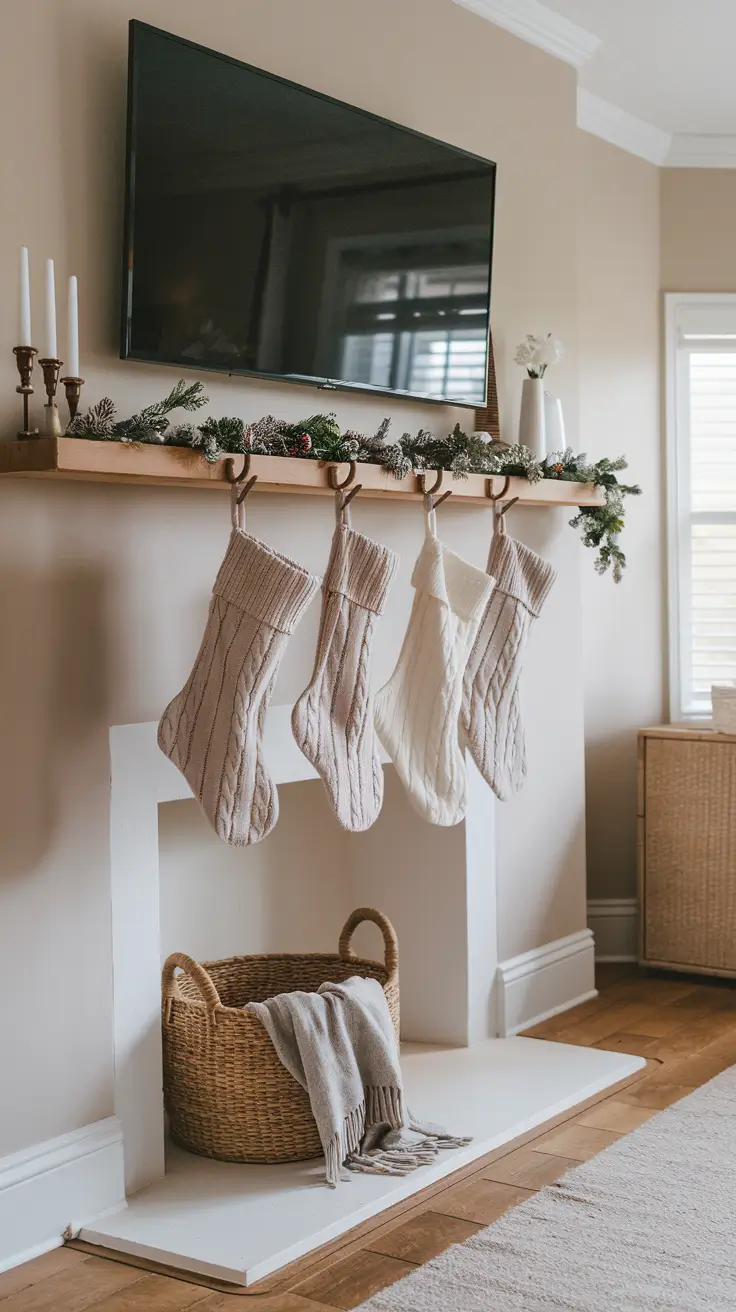 Mantle Xmas Decorations Ideas 2026: Modern, Vintage & Cozy Fireplace Inspiration