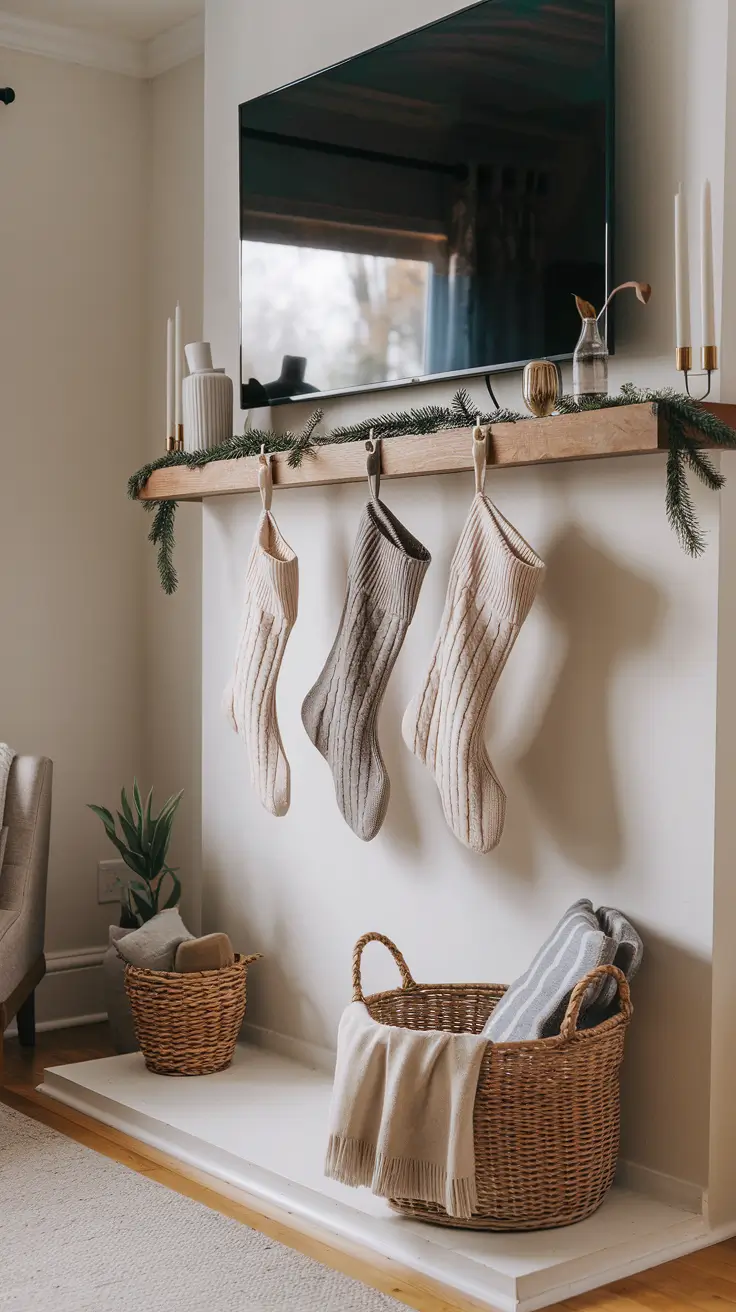 Mantle Xmas Decorations Ideas 2026: Modern, Vintage & Cozy Fireplace Inspiration