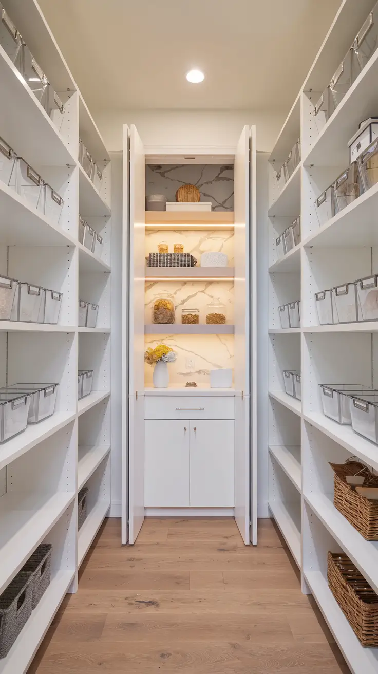 Narrow Walk-In Pantry Ideas 2026: Smart Layouts, Shelving & Design Tips