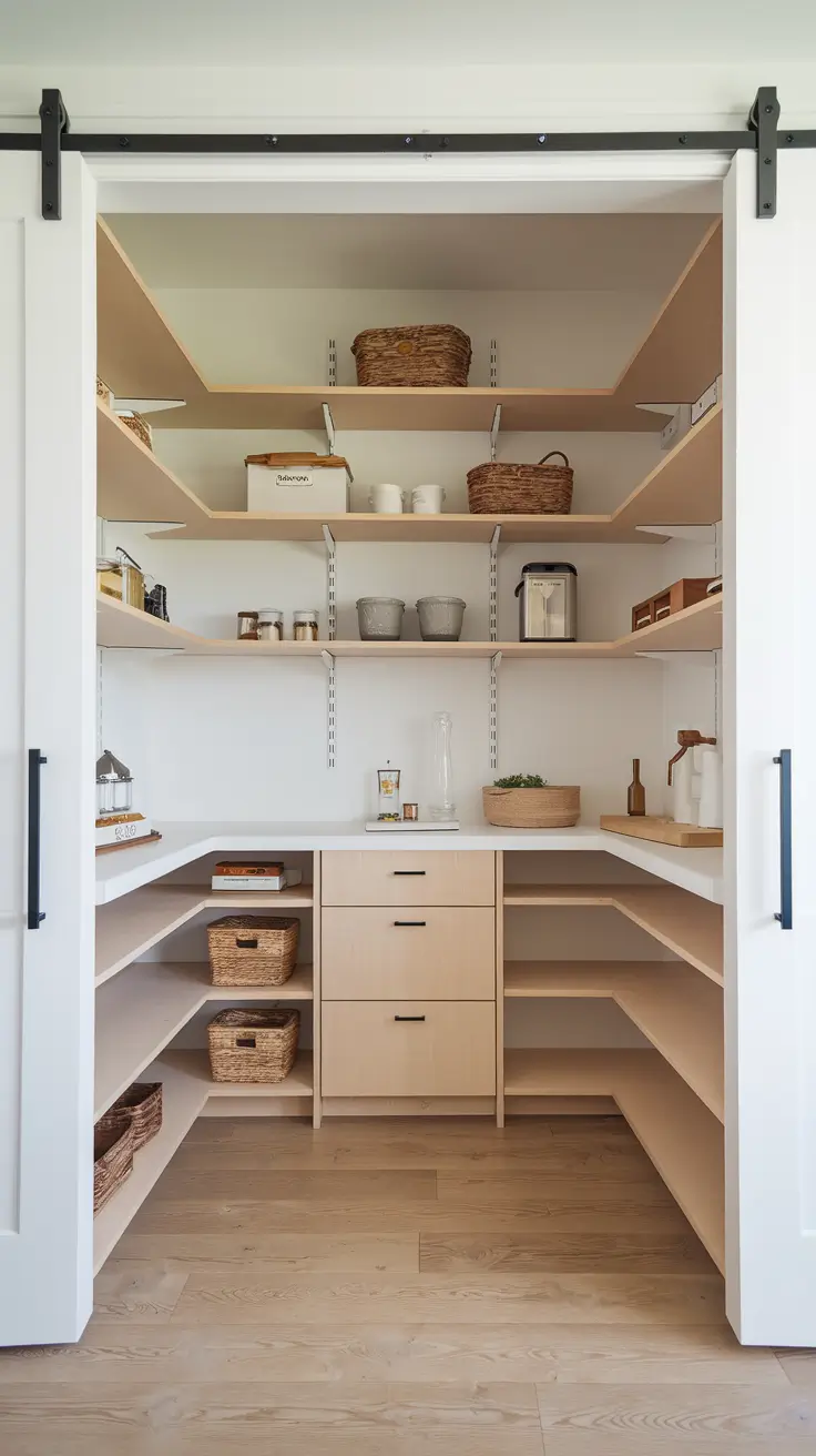 Narrow Walk-In Pantry Ideas 2026: Smart Layouts, Shelving & Design Tips
