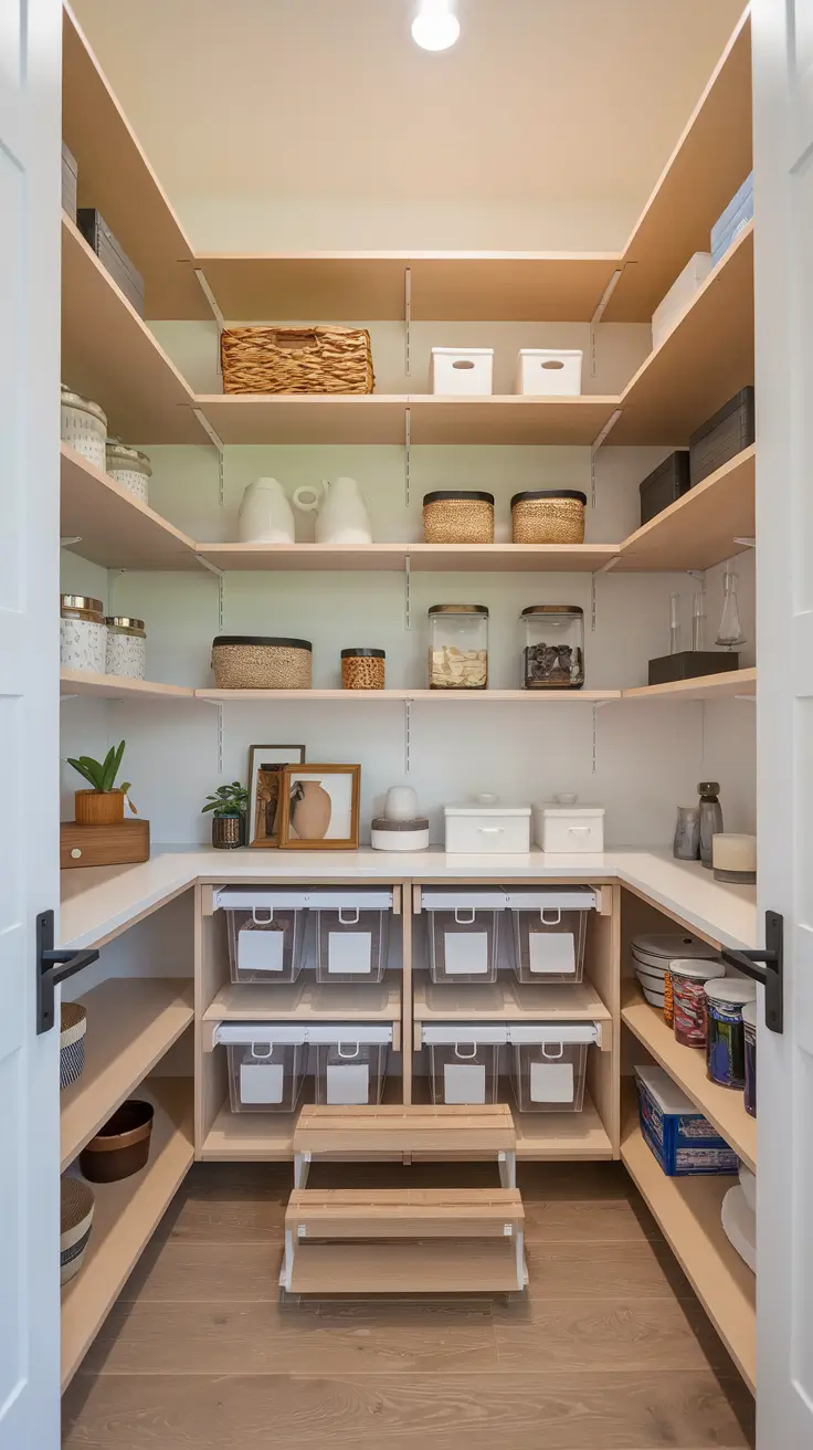 Narrow Walk-In Pantry Ideas 2026: Smart Layouts, Shelving & Design Tips