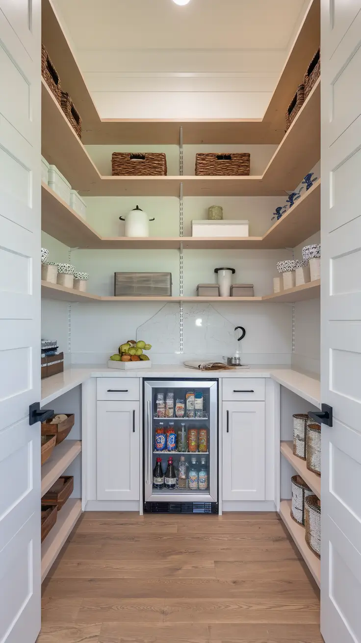 Narrow Walk-In Pantry Ideas 2026: Smart Layouts, Shelving & Design Tips