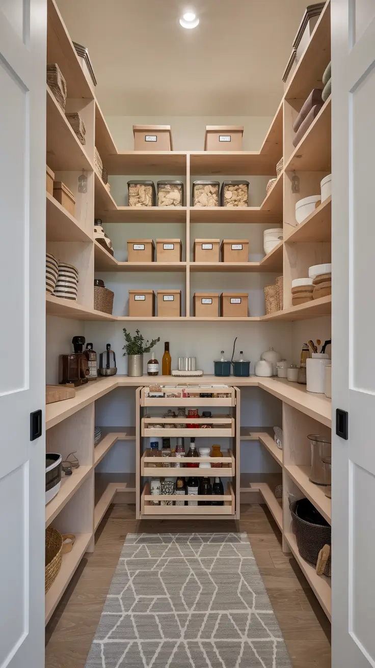 Narrow Walk-In Pantry Ideas 2026: Smart Layouts, Shelving & Design Tips
