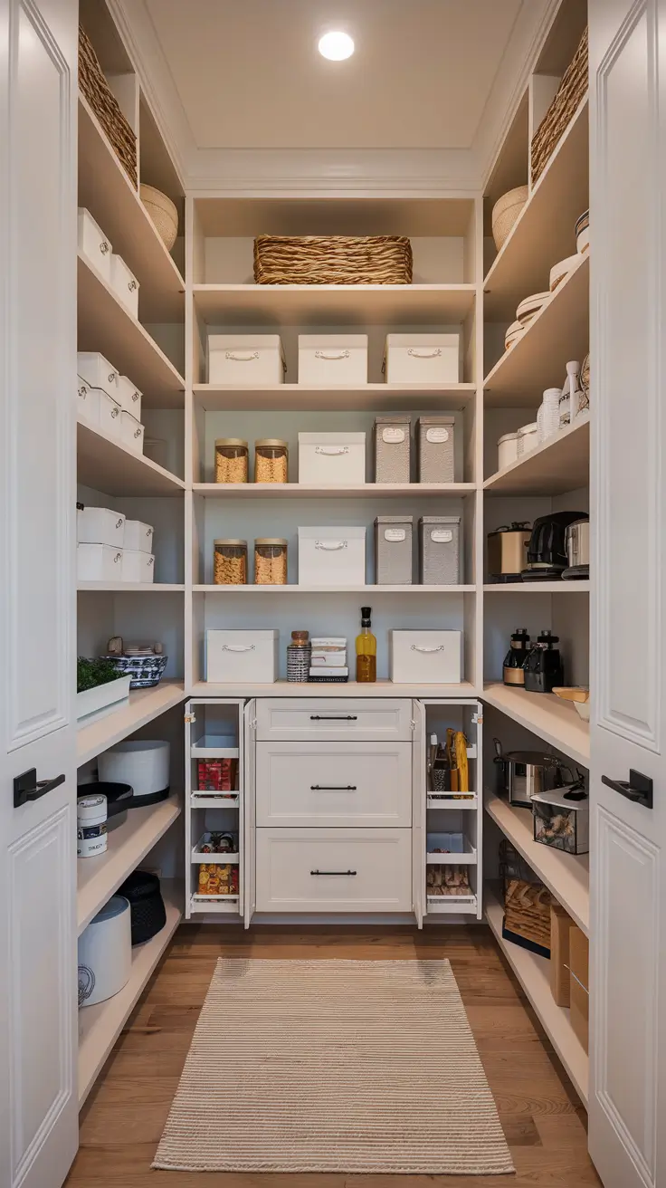 Narrow Walk-In Pantry Ideas 2026: Smart Layouts, Shelving & Design Tips