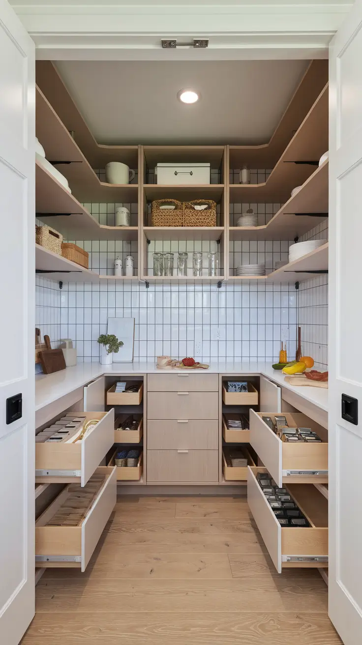 Narrow Walk-In Pantry Ideas 2026: Smart Layouts, Shelving & Design Tips