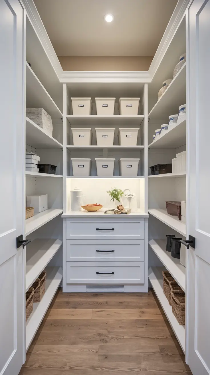 Narrow Walk-In Pantry Ideas 2026: Smart Layouts, Shelving & Design Tips