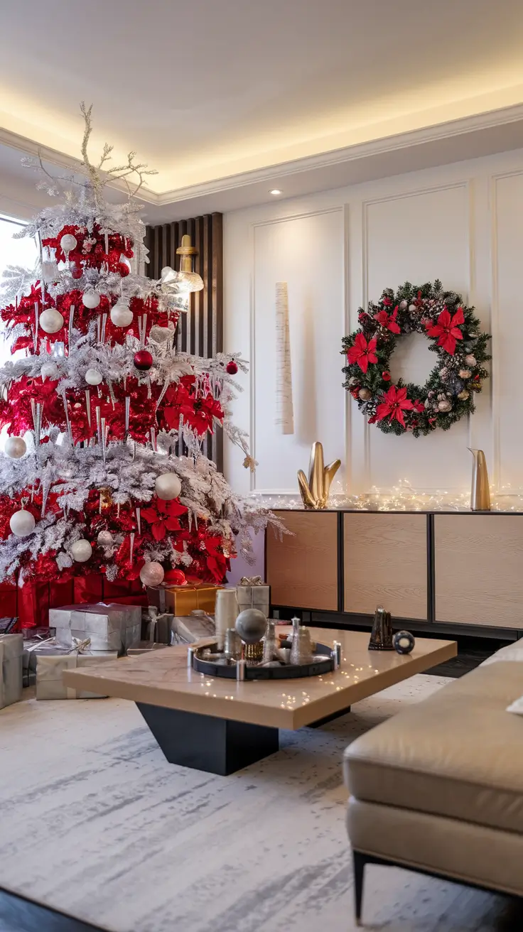 Red and Silver Christmas Tree 2026: Stunning Decorating Ideas for a Festive Look