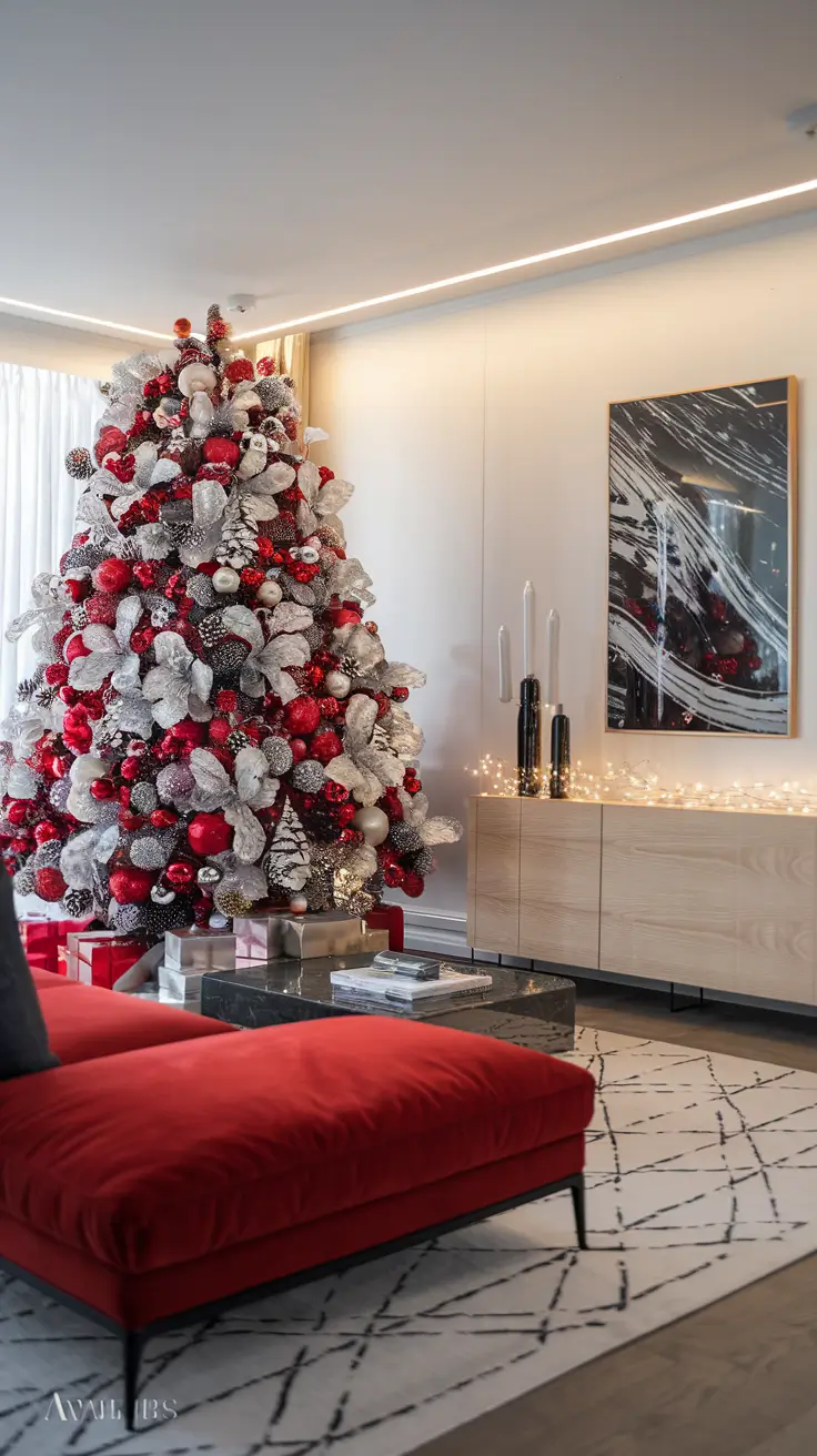 Red and Silver Christmas Tree 2026: Stunning Decorating Ideas for a Festive Look