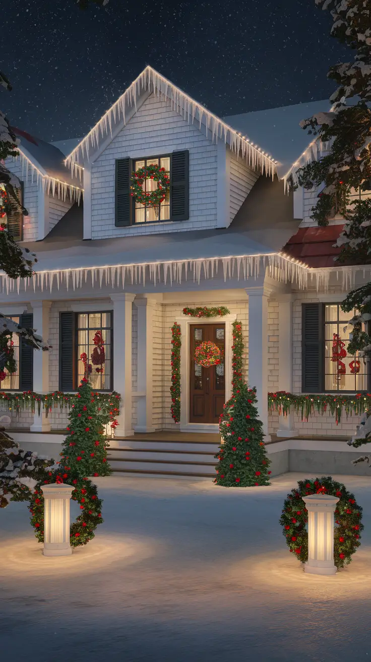 Red and White Christmas Lights 2026: Stunning Outdoor and Tree Decoration Ideas