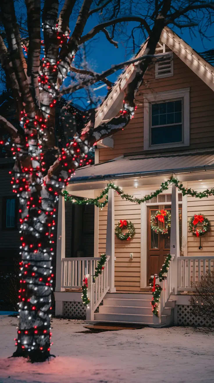 Red and White Christmas Lights 2026: Stunning Outdoor and Tree Decoration Ideas