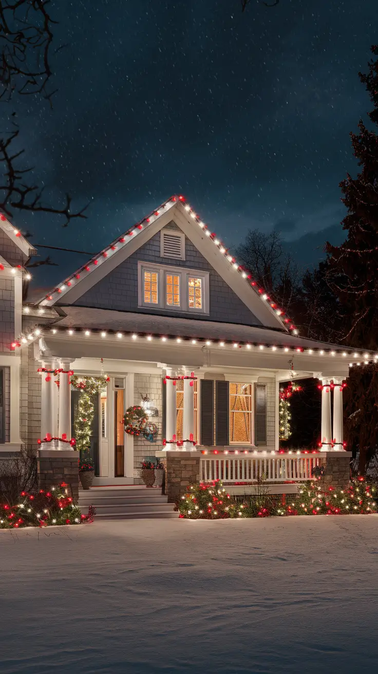 Red and White Christmas Lights 2026: Stunning Outdoor and Tree Decoration Ideas