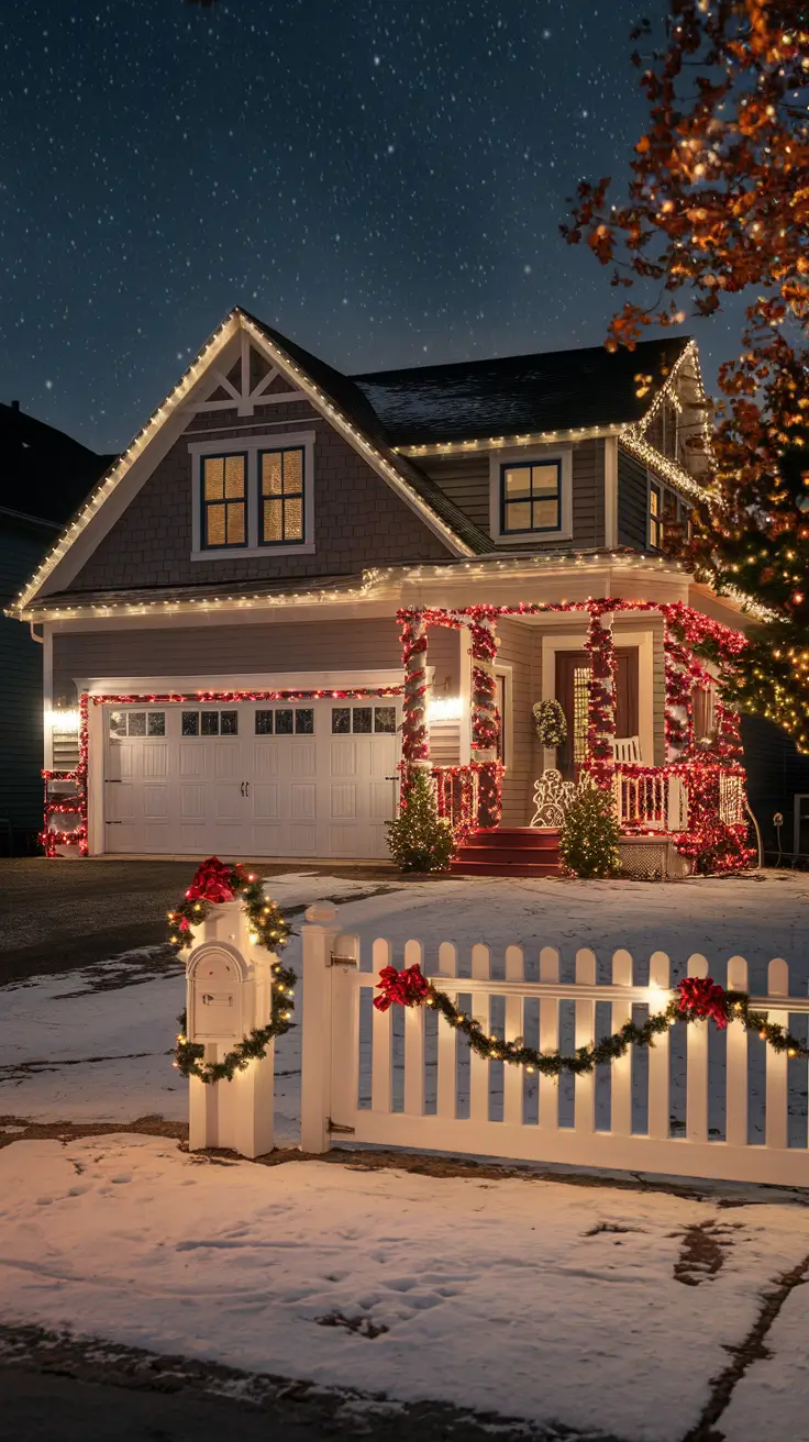 Red and White Christmas Lights 2026: Stunning Outdoor and Tree Decoration Ideas