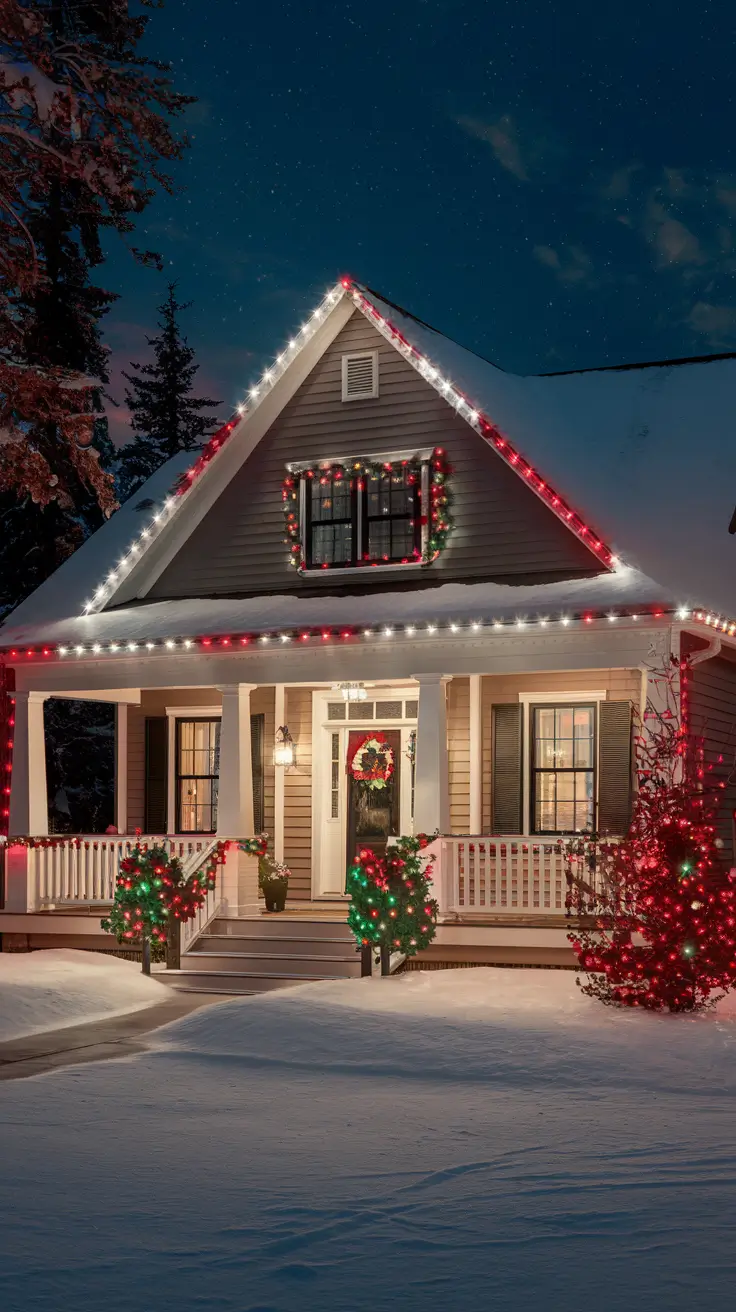 Red and White Christmas Lights 2026: Stunning Outdoor and Tree Decoration Ideas