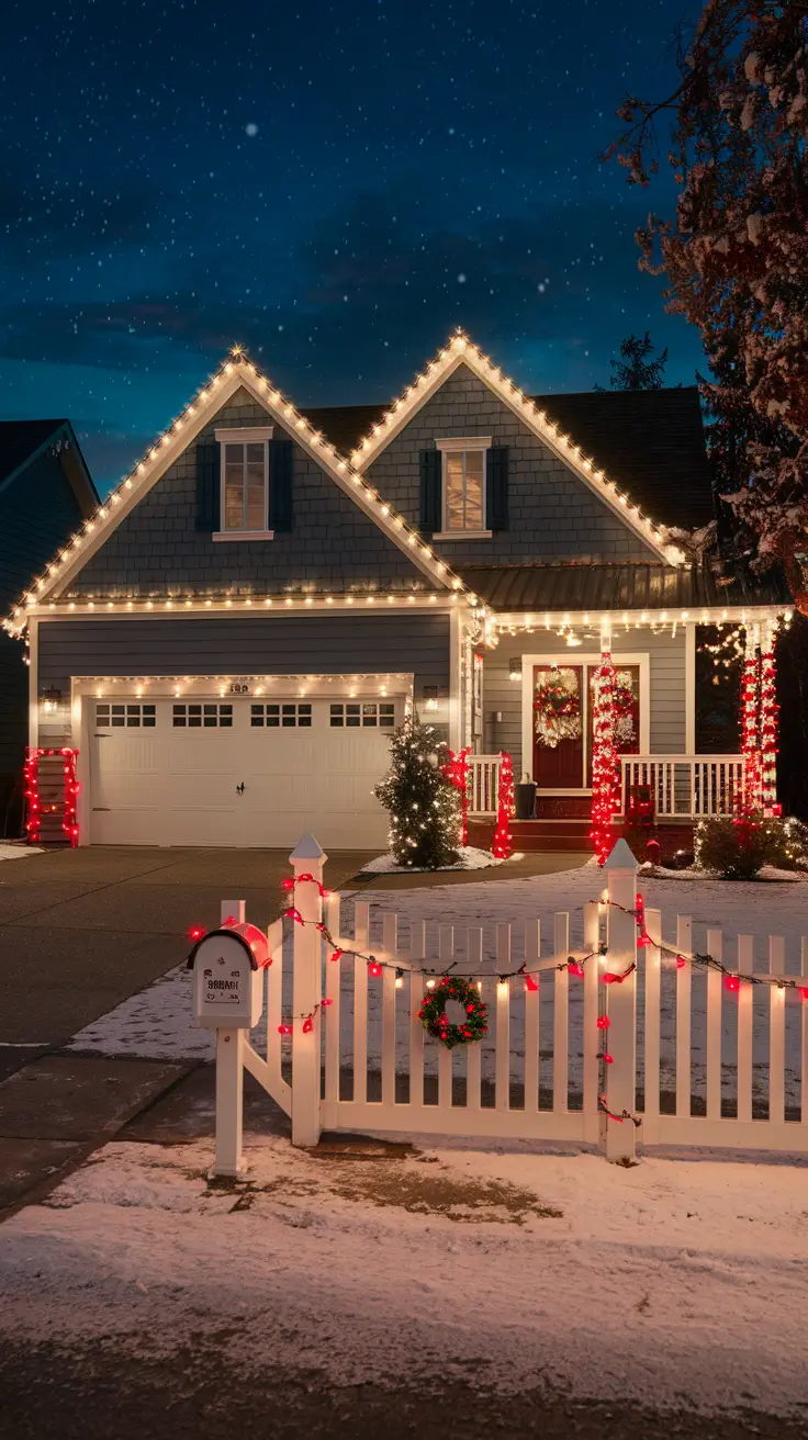 Red and White Christmas Lights 2026: Stunning Outdoor and Tree Decoration Ideas
