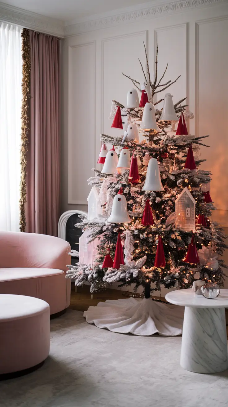 Red and White Christmas Tree 2026: Elegant Holiday Decor Ideas & Inspiration