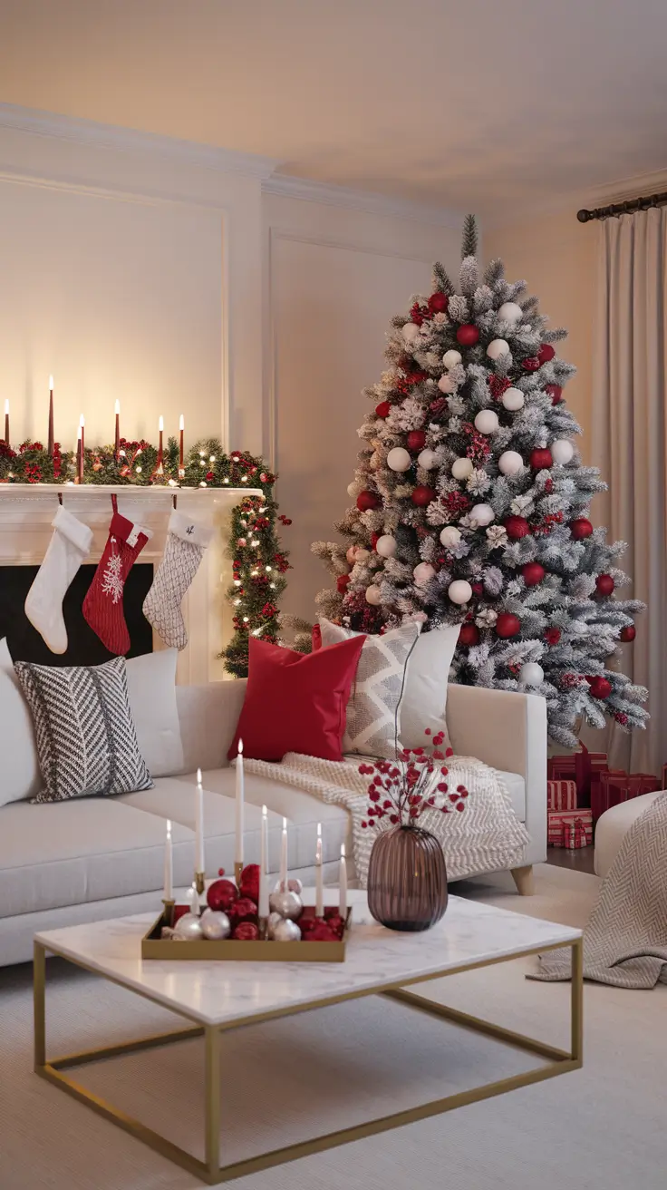 Red and White Christmas Tree 2026: Elegant Holiday Decor Ideas & Inspiration
