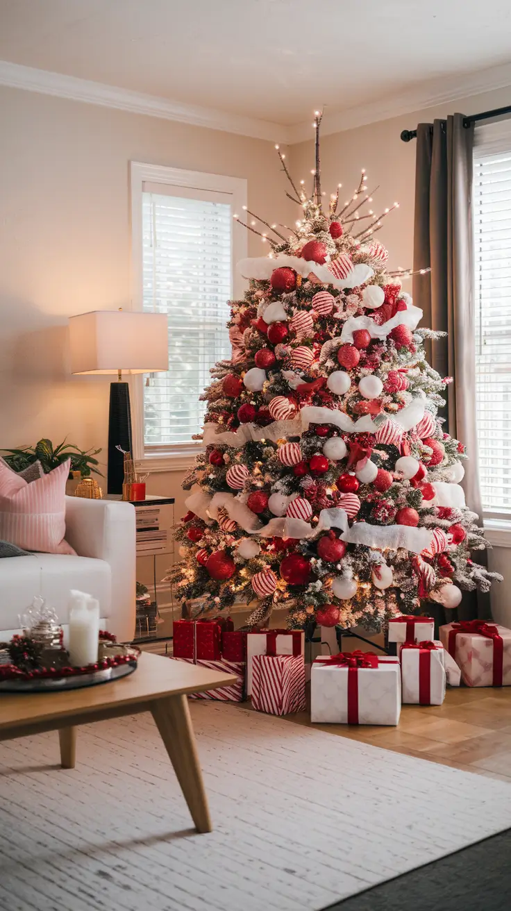 Red and White Christmas Tree 2026: Elegant Holiday Decor Ideas & Inspiration