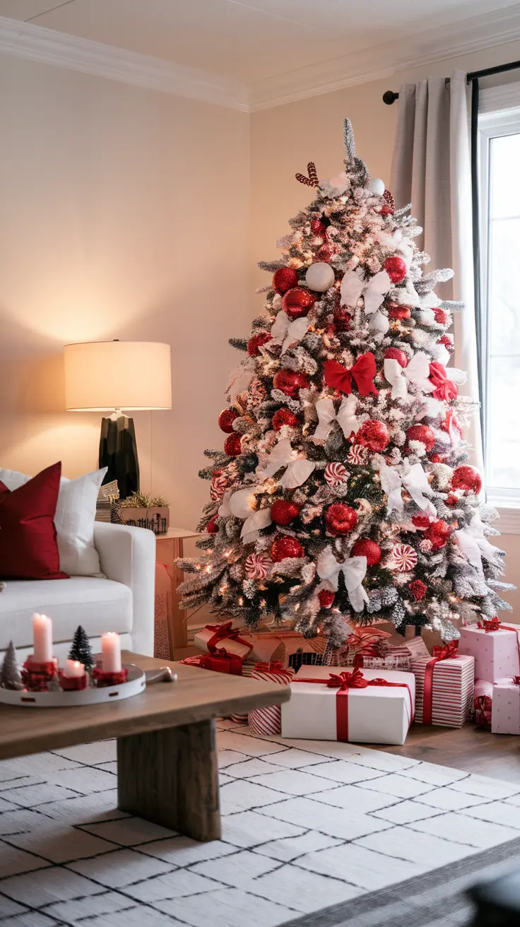 Red and White Christmas Tree 2026: Elegant Holiday Decor Ideas & Inspiration
