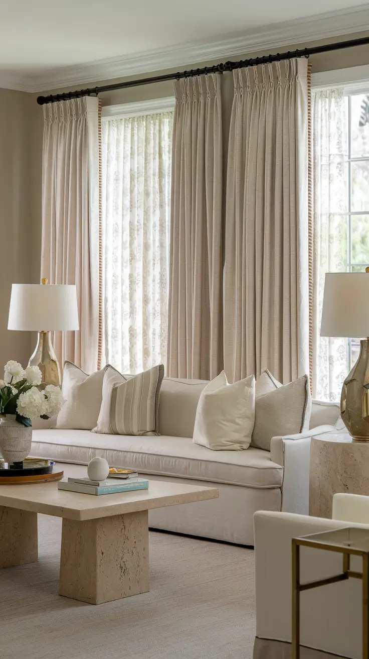 Curtains Living Room Ideas 2026: Modern & Classy Home Decor Inspiration