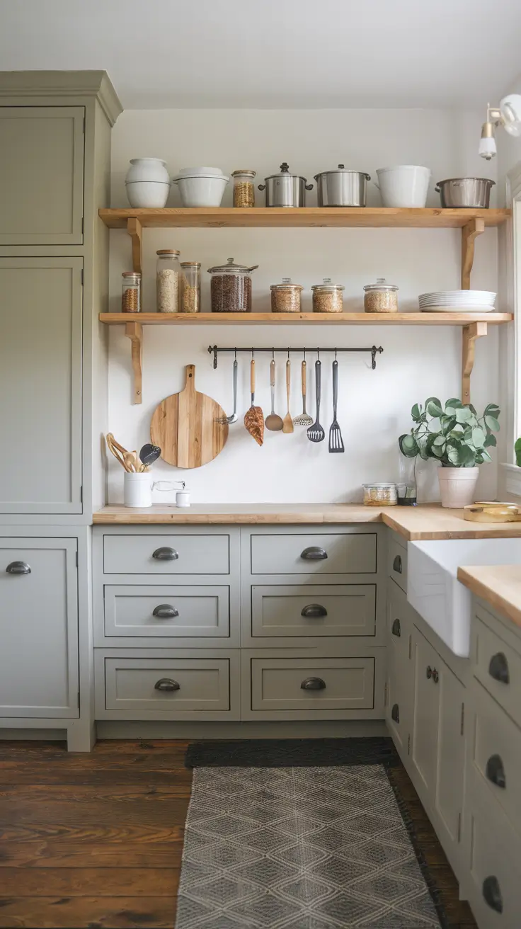 Kitchen pantry organization ideas 2026 - Simple & Modern Rustic Kitchen Inspiration