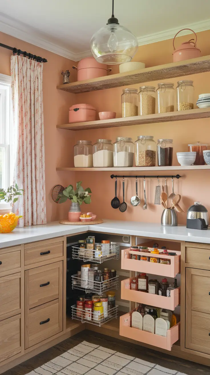 Kitchen pantry organization ideas 2026 - Simple & Modern Rustic Kitchen Inspiration
