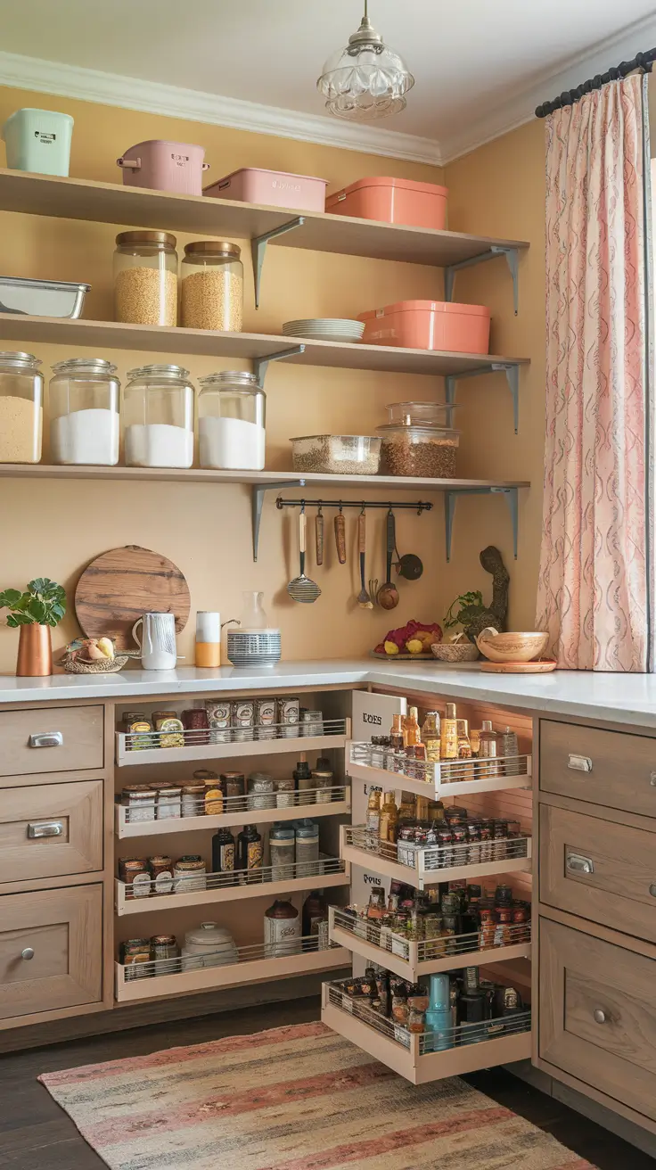 Kitchen pantry organization ideas 2026 - Simple & Modern Rustic Kitchen Inspiration