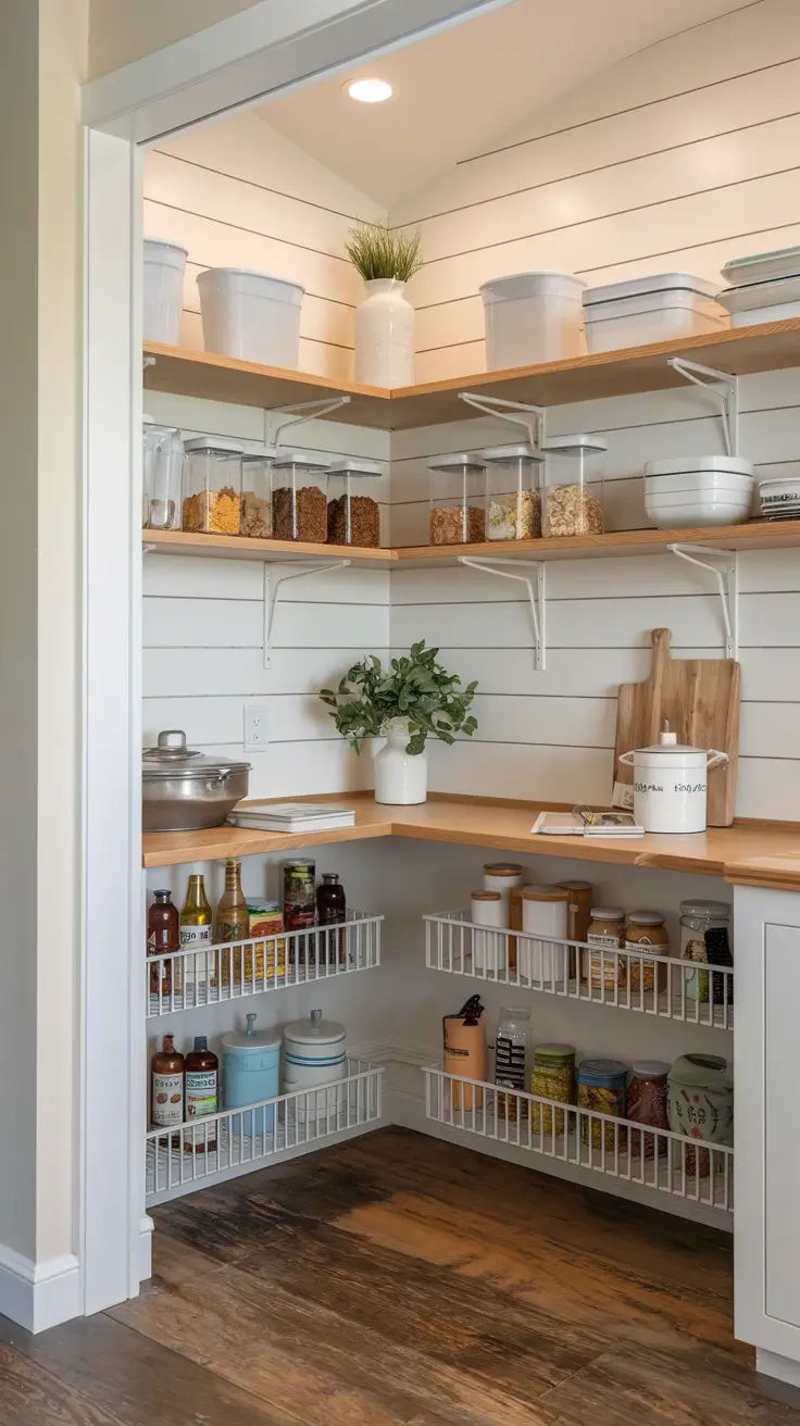 Kitchen pantry organization ideas 2026 - Simple & Modern Rustic Kitchen Inspiration