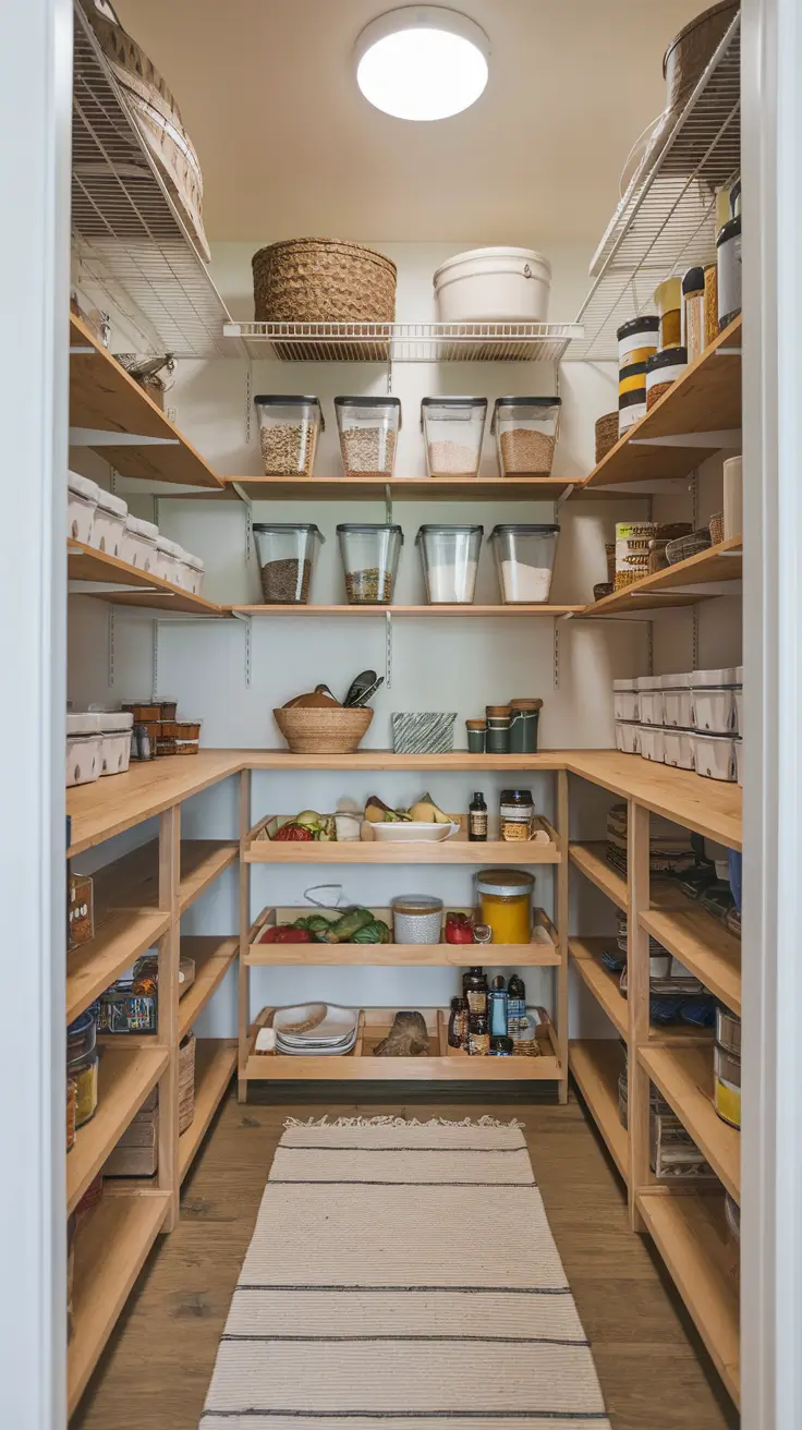 Kitchen pantry organization ideas 2026 - Simple & Modern Rustic Kitchen Inspiration