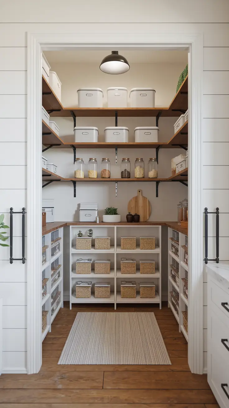Kitchen pantry organization ideas 2026 - Simple & Modern Rustic Kitchen Inspiration