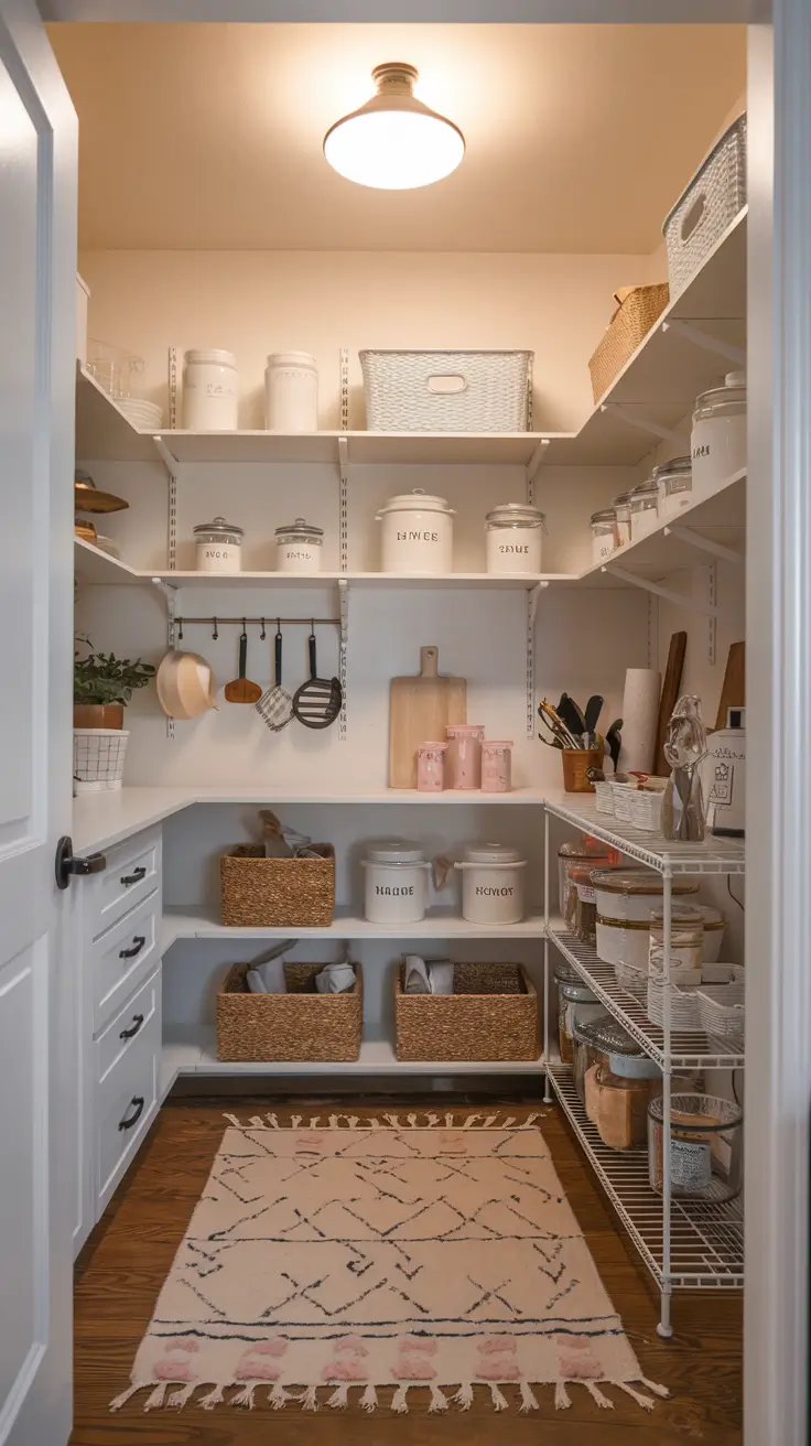 Kitchen pantry organization ideas 2026 - Simple & Modern Rustic Kitchen Inspiration