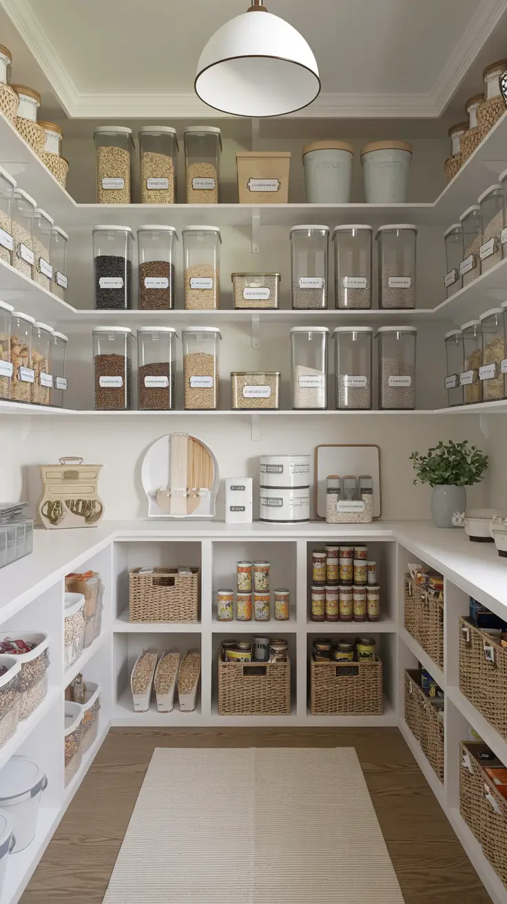 Kitchen pantry organization ideas 2026 - Simple & Modern Rustic Kitchen Inspiration
