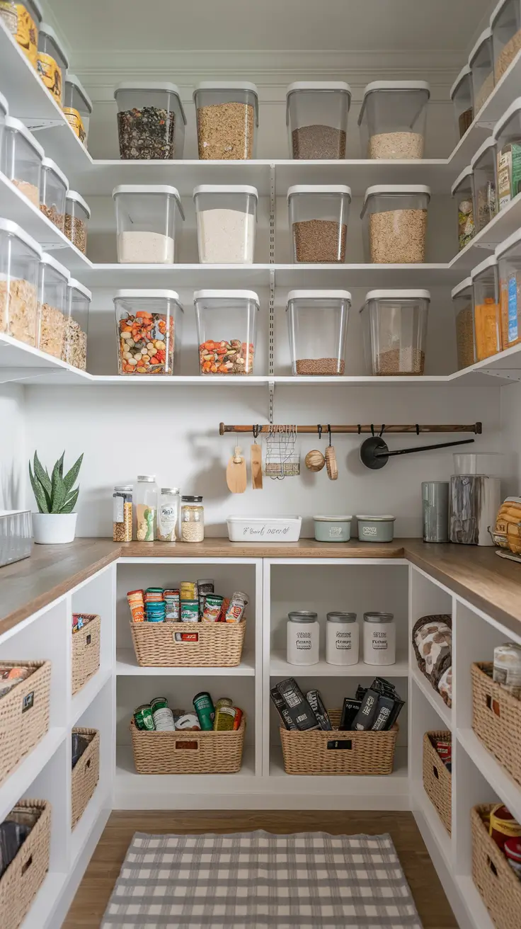 Kitchen pantry organization ideas 2026 - Simple & Modern Rustic Kitchen Inspiration