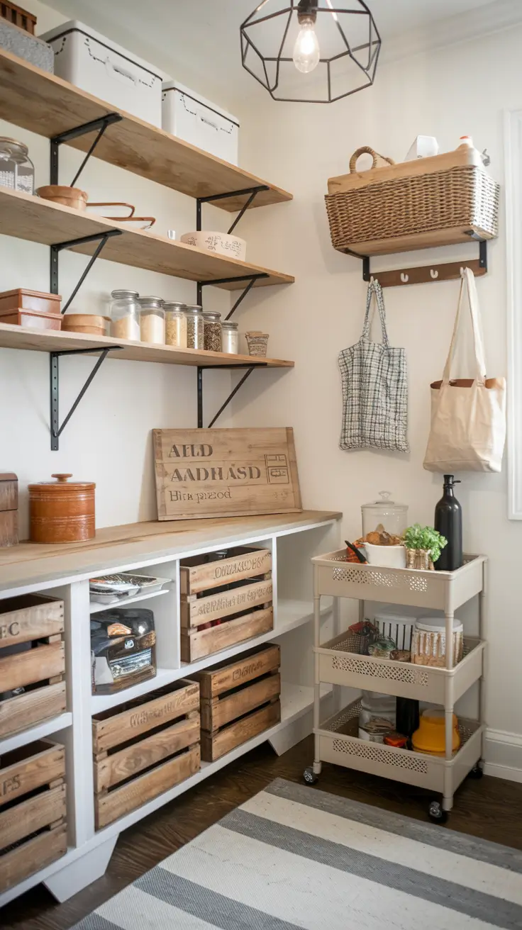 Kitchen pantry organization ideas 2026 - Simple & Modern Rustic Kitchen Inspiration