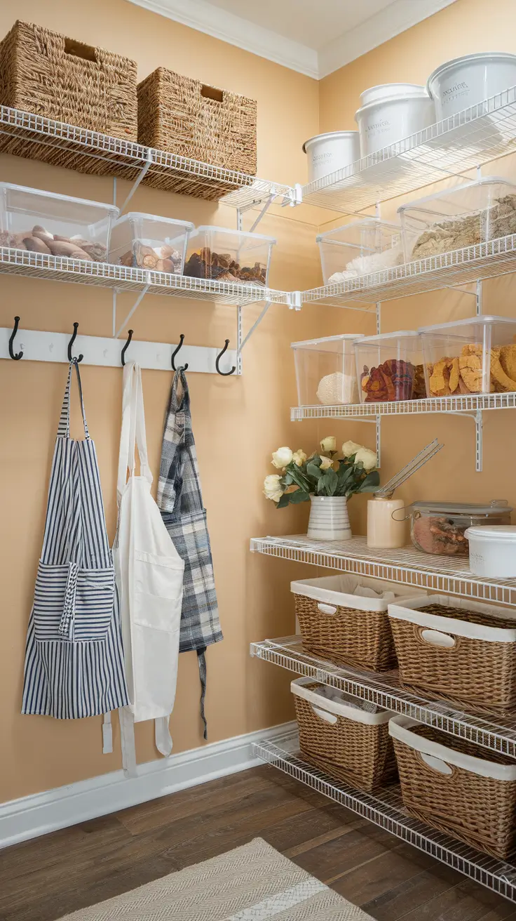 Kitchen pantry organization ideas 2026 - Simple & Modern Rustic Kitchen Inspiration
