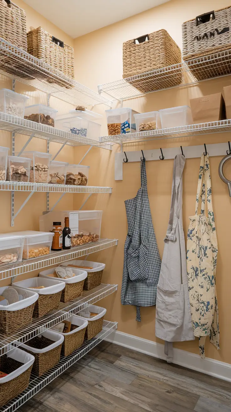 Kitchen pantry organization ideas 2026 - Simple & Modern Rustic Kitchen Inspiration