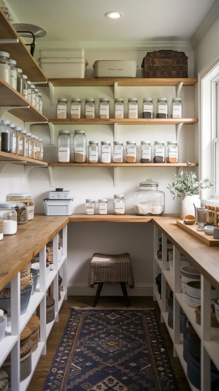 Kitchen pantry organization ideas 2026 - Simple & Modern Rustic Kitchen Inspiration