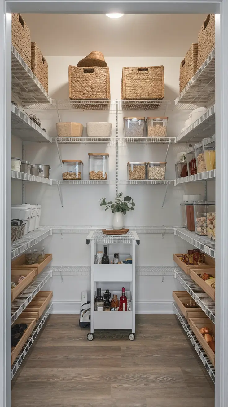 Kitchen pantry organization ideas 2026 - Simple & Modern Rustic Kitchen Inspiration
