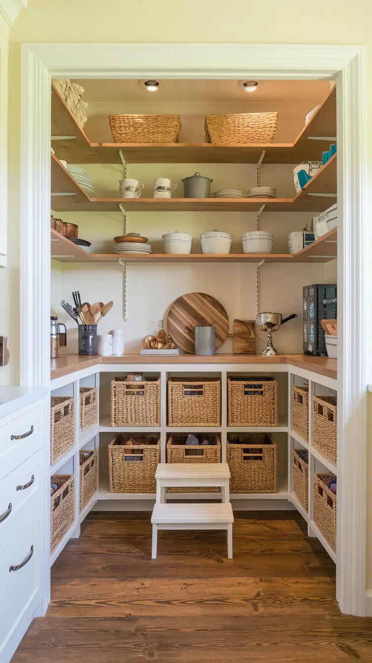 Kitchen pantry organization ideas 2026 - Simple & Modern Rustic Kitchen Inspiration