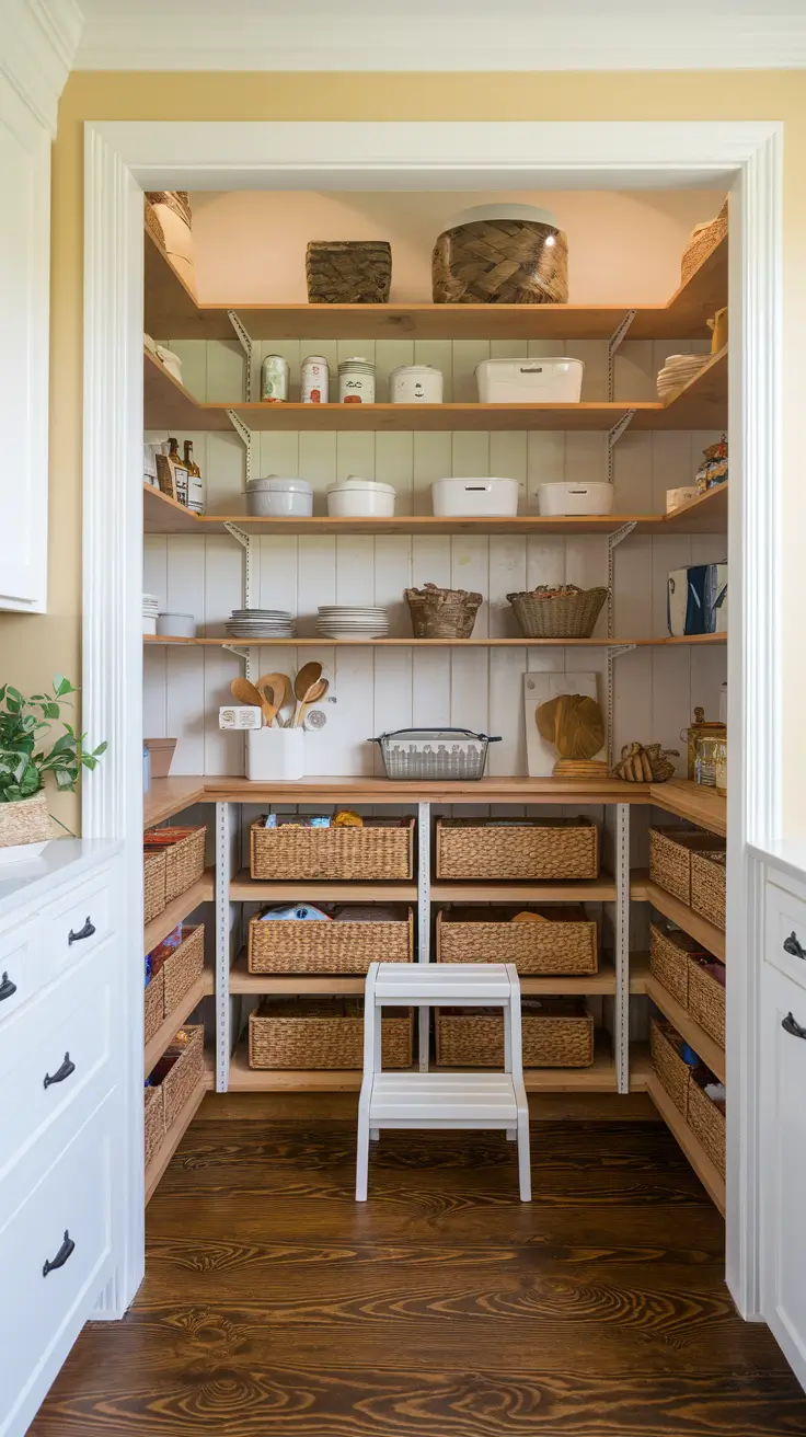 Kitchen pantry organization ideas 2026 - Simple & Modern Rustic Kitchen Inspiration