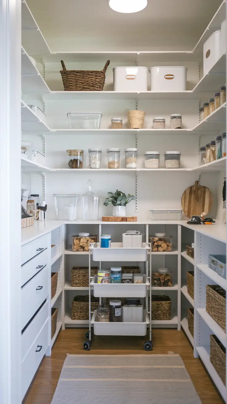 Kitchen pantry organization ideas 2026 - Simple & Modern Rustic Kitchen Inspiration